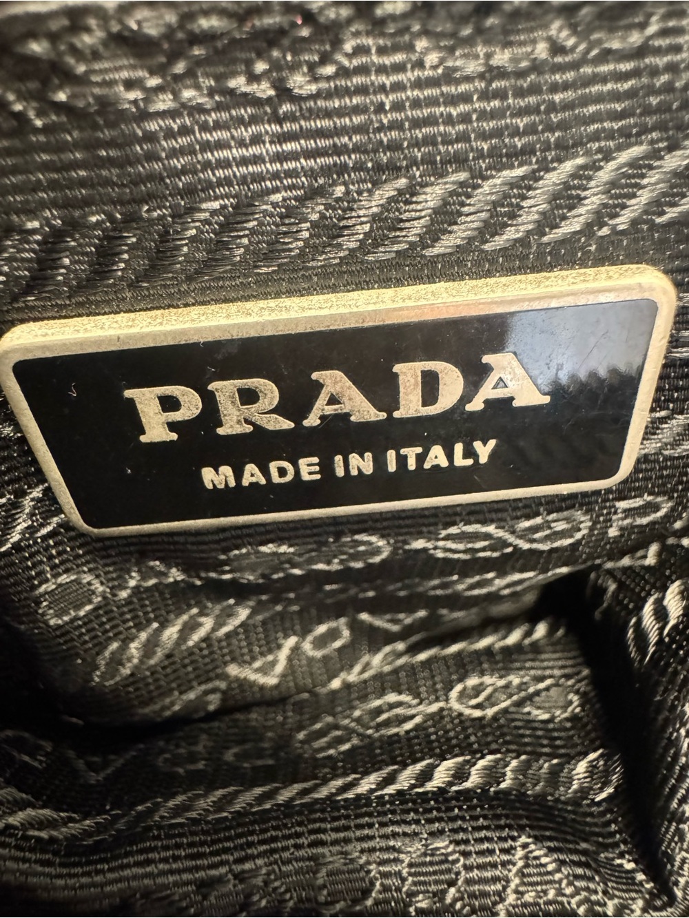 Prada Tessuto vintage Nylon & Leather Shoulder Bag - Black ✅authentic✅ - Picture 6 of 8